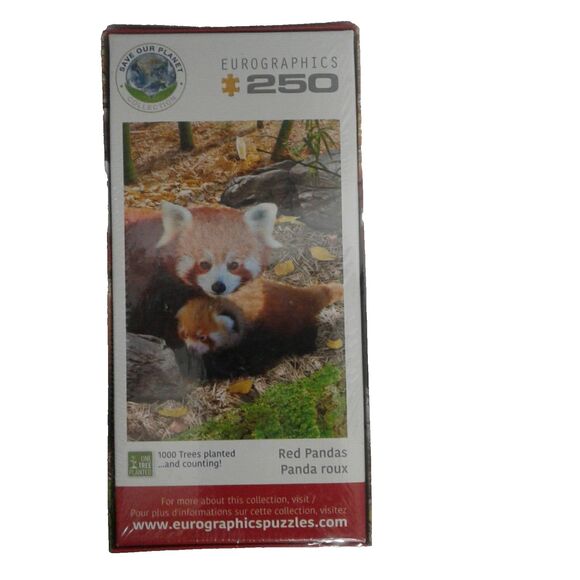 EG82515557 - Eurographics Puzzle 250 Pc - Red Pandas- Brand New Never Opened - Picture 2 of 4